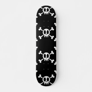 Skateboard Skull y Crossbone
