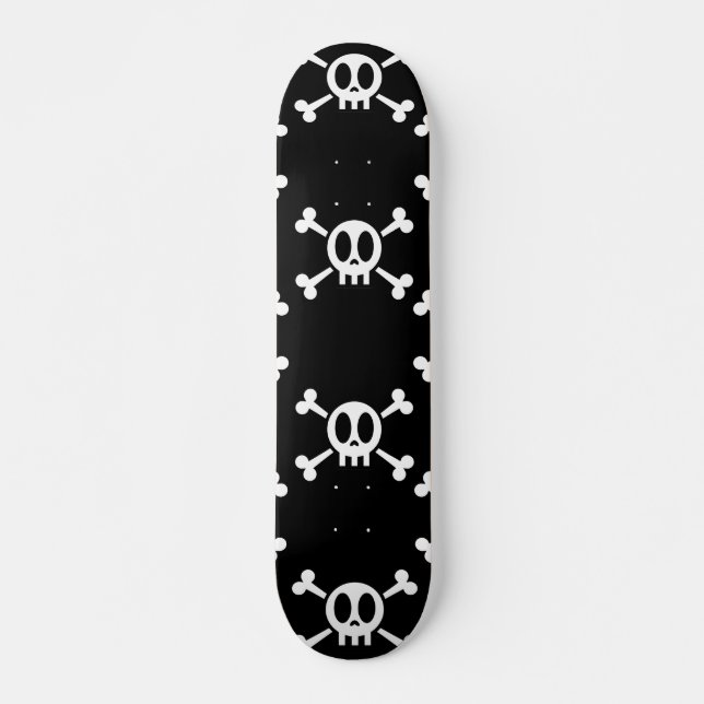 Skateboard Skull y Crossbone (Anverso )