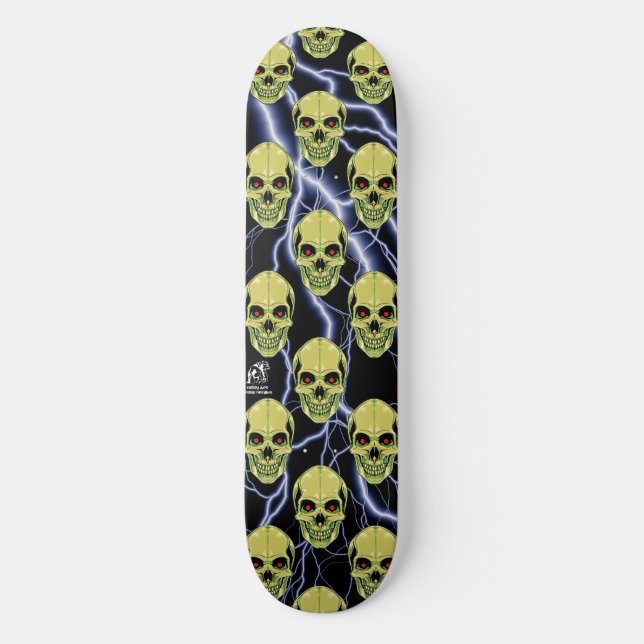 Skateboard Skullz (Anverso)