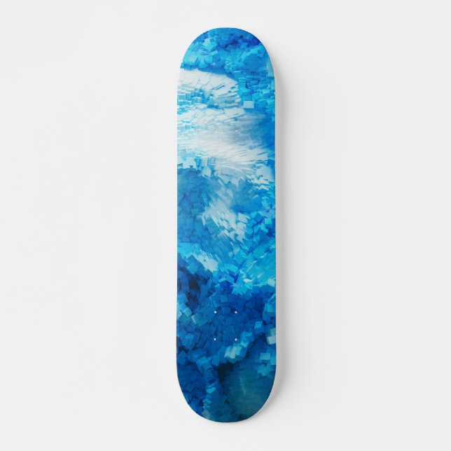 Skateboard Sky Blue Coral (Anverso )