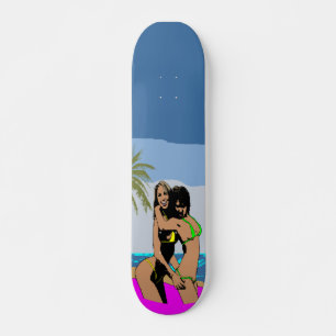 Skateboard Skyboard Beach Babes