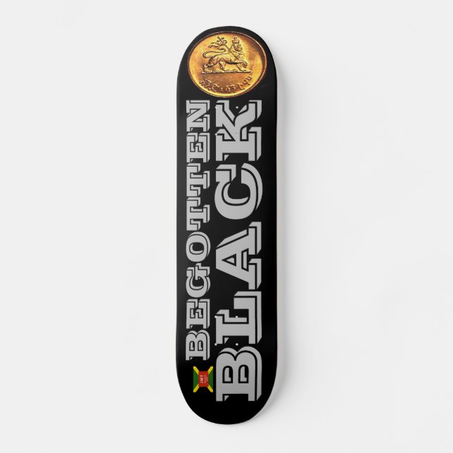 Skateboard Skyboard BEGOTTEN BLACK (Anverso)