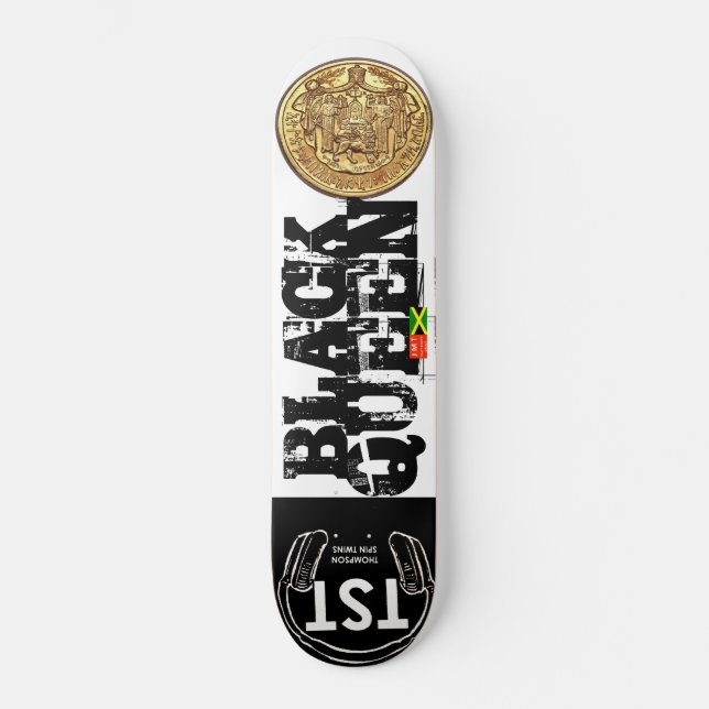 Skateboard Skyboard BLACK QUEEN (Anverso)