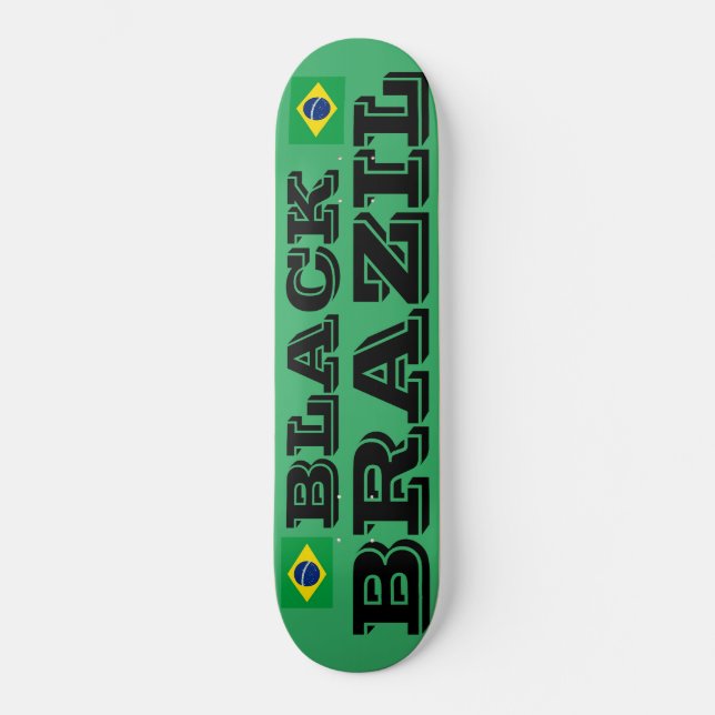 Skateboard Skyboard BRAZIL NEGRO (Anverso)