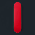 Skateboard Skyboard de color rojo<br><div class="desc">Skateboard de color claro rojo. Cuadrícula de color rojo sólido</div>