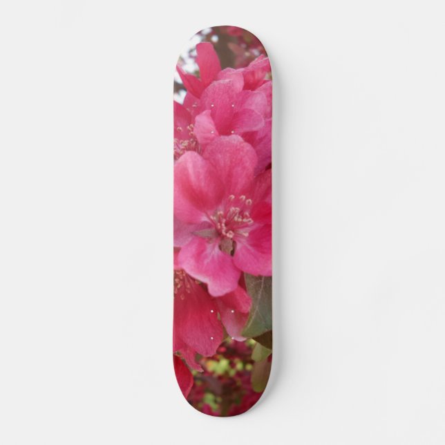 Skateboard Skyboard de flor de primavera (Anverso)
