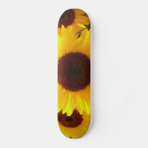Skateboard Skyboard de girasoles