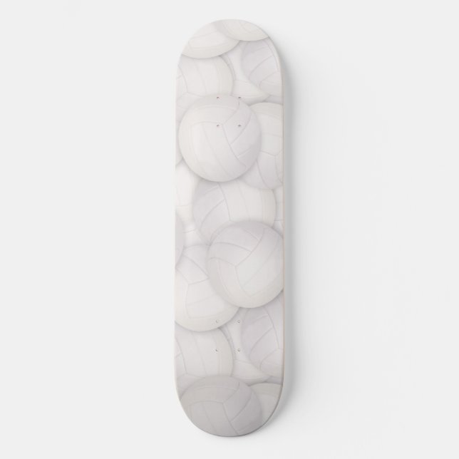 Skateboard Skyboard de patrones de voleibol (Anverso)