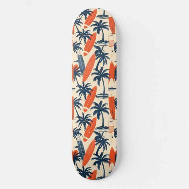 Skateboard Skyboard diseñado por Guay Summer Beach (Anverso)