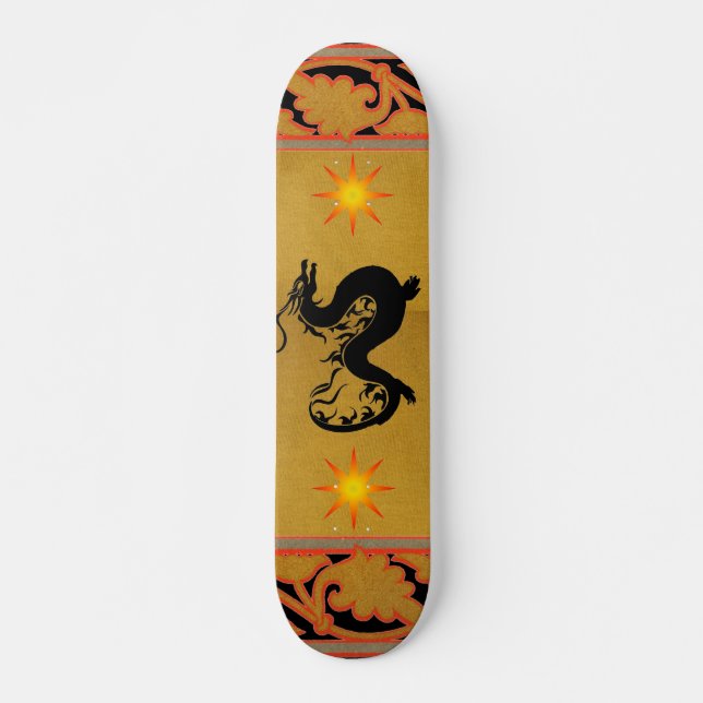 Skateboard Skyboard Dragon Asiático (Anverso )