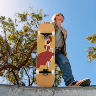 Skateboard Skyboard Flamenco Dancer