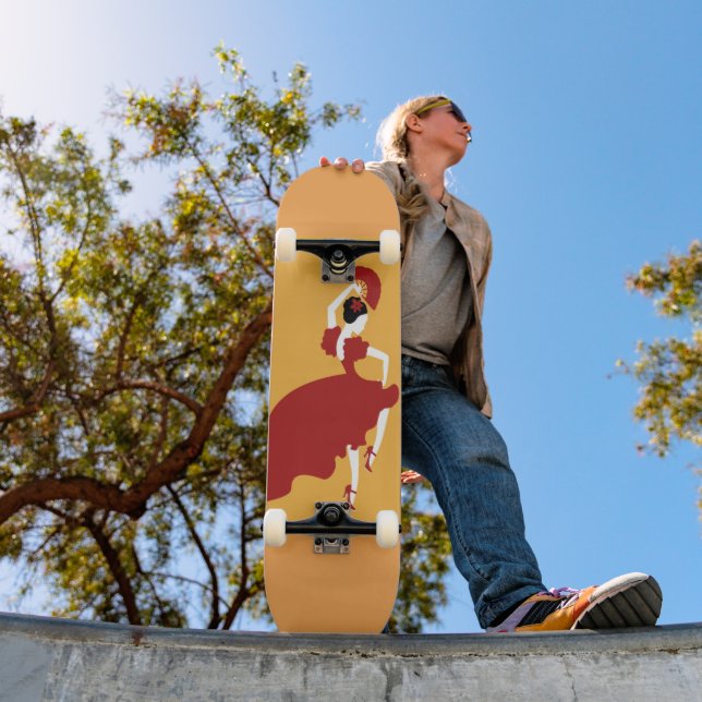 Skateboard Skyboard Flamenco Dancer (Exterior 1)