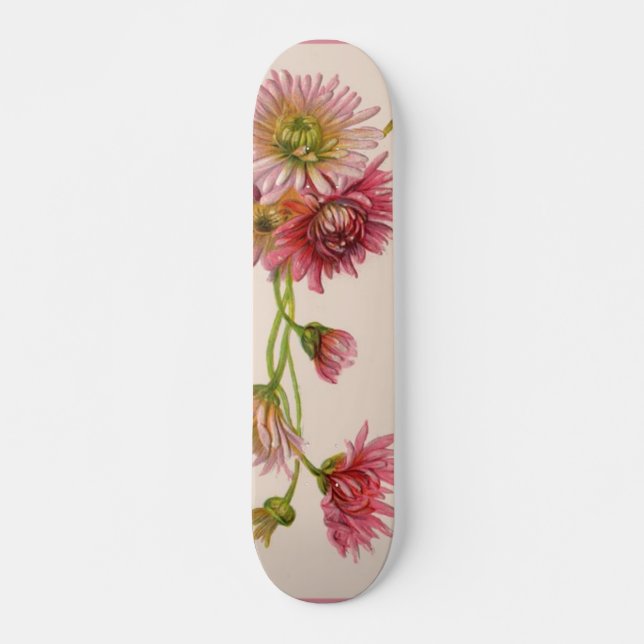 Skateboard Skyboard Flor (Anverso )