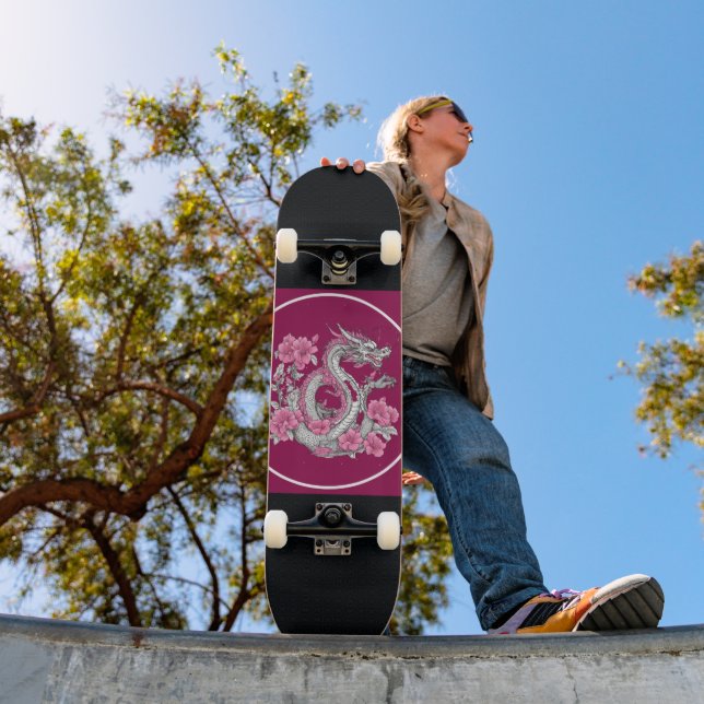 Skateboard Skyboard Flower Dragon (Exterior 1)