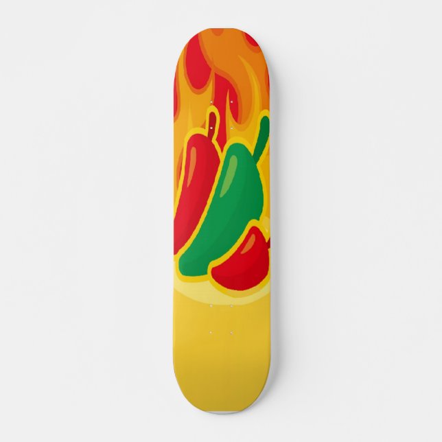Skateboard Skyboard Hot Peppers (Anverso )