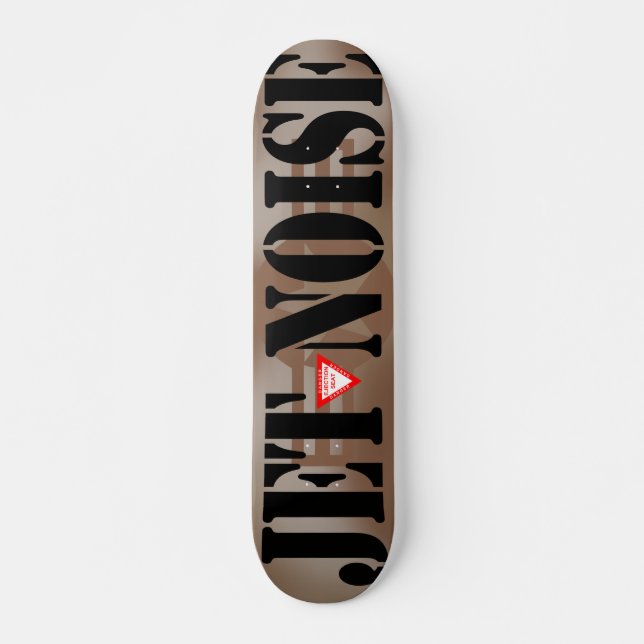 Skateboard Skyboard Jet Noise Desert (Anverso )
