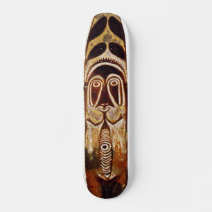 Skateboard Skyboard Maorí Tribal Shield