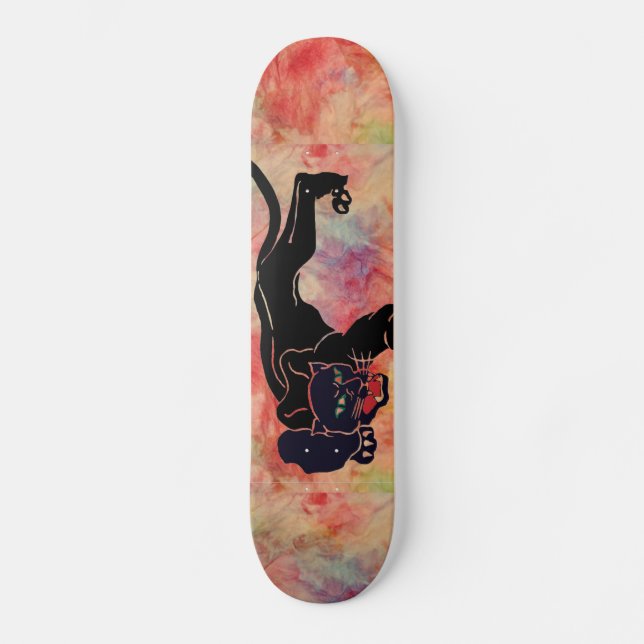 Skateboard Skyboard Pink Black Panther (Anverso)