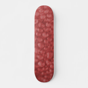 Skateboard Skyboard Red Bubbles