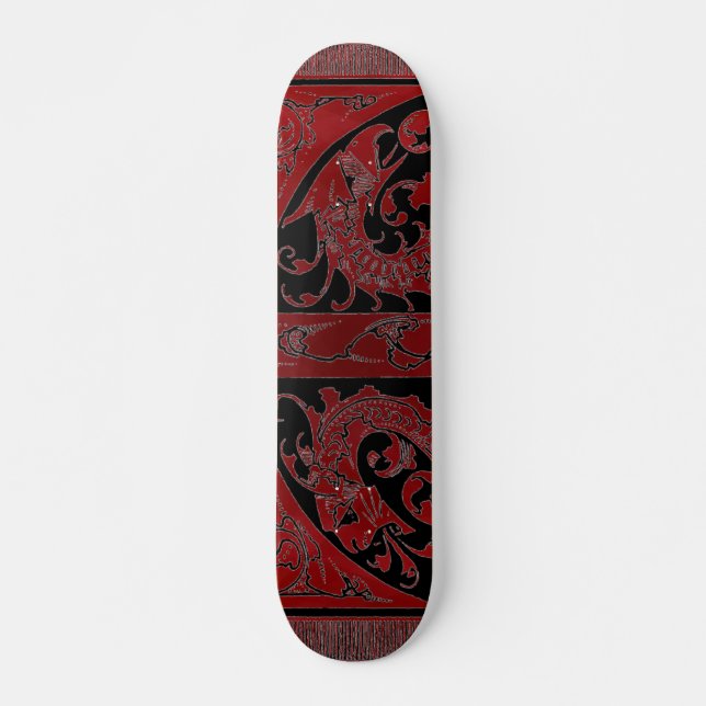 Skateboard Skyboard Red Dragon (Anverso )