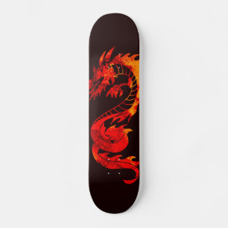 Skateboard Skyboard Red Fire Dragon