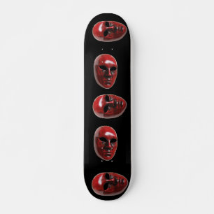 Skateboard Skyboard Red Venice Mask