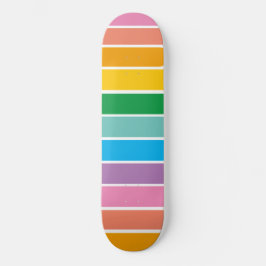 Skateboard Skyboard Retro Rainbow Guay para niños