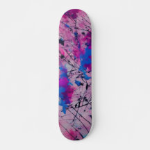 Skyboard rosa bonito