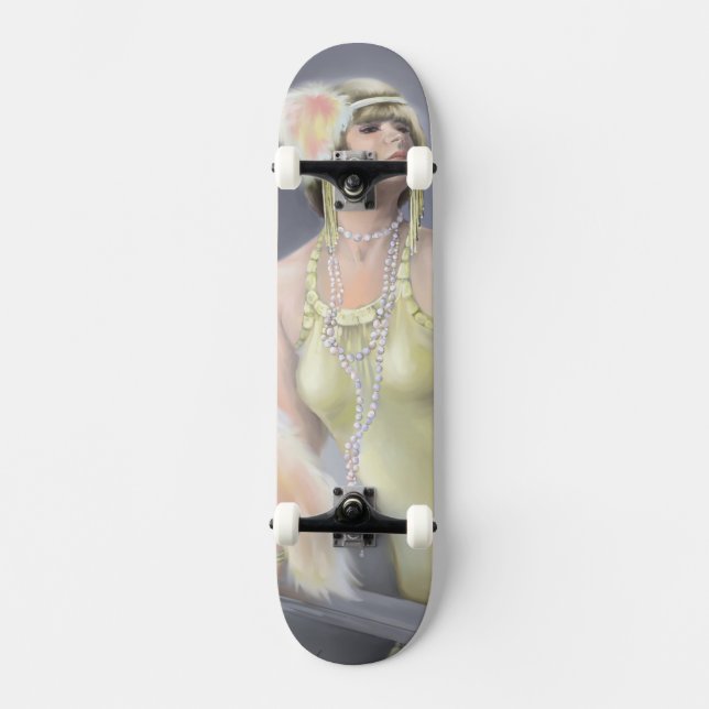 Skateboard Skyboard Siren de verano (Anverso)