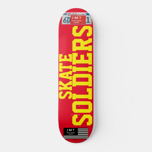 Skateboard Skyboard SKATE SOLDIERS (Anverso)