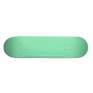 Skateboard Skyboard verde de menta sólida