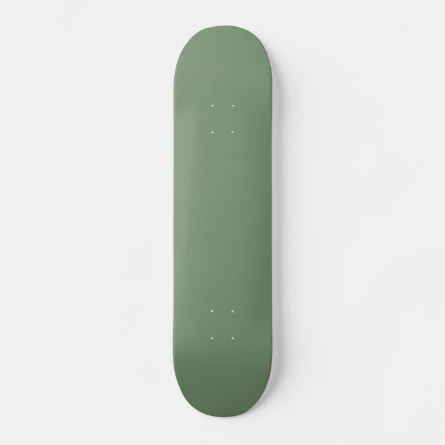 Skateboard Skyboard verde Sage sólido (Anverso)