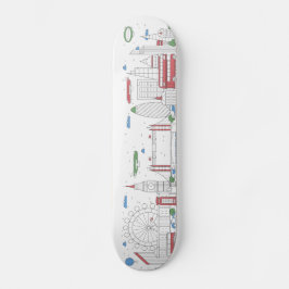 Skateboard Skyline de Londres