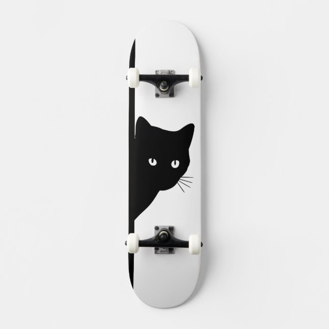 Skateboard Sly Black Cat (Anverso)