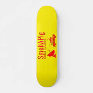 Skateboard SMELLAPIG RADAR SYSTEMS gracioso sarcástico       