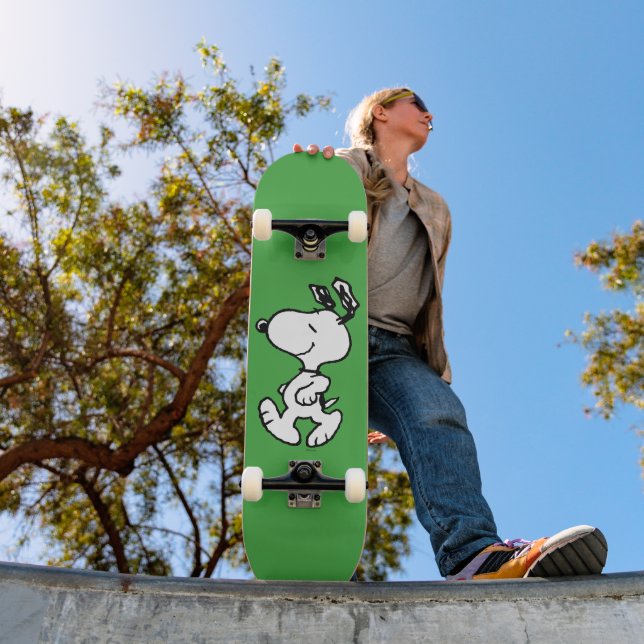 Skateboard Snoopy So Sweet Flower Pattern (Exterior 1)