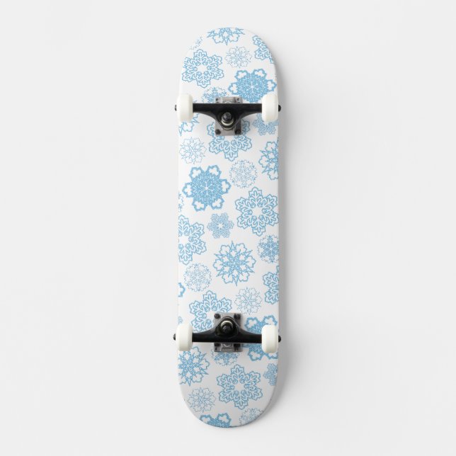 Skateboard Snowflake (Anverso)