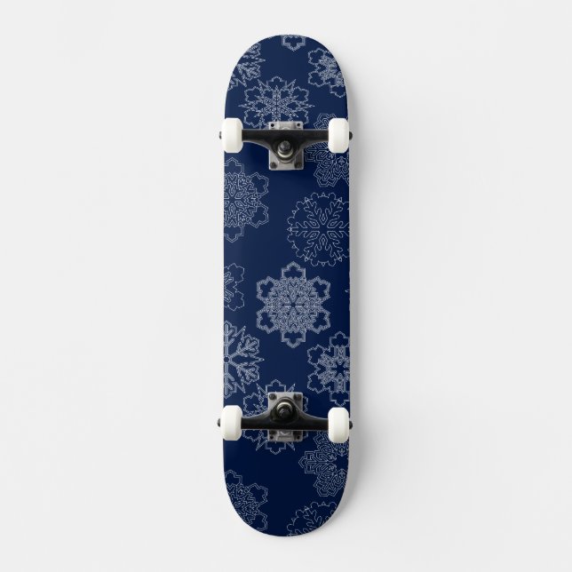 Skateboard Snowflake (Anverso)