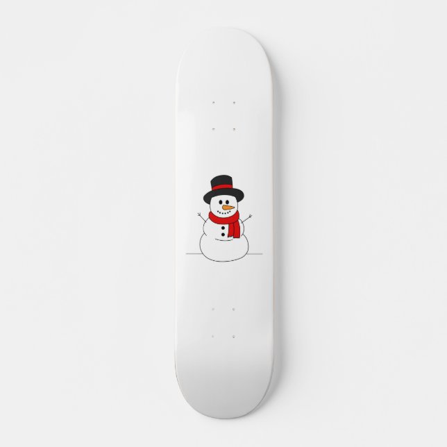 Skateboard Snowman (Anverso )