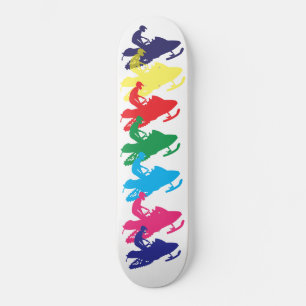 Skateboard Snowmobiler/ ¡Sube duro!