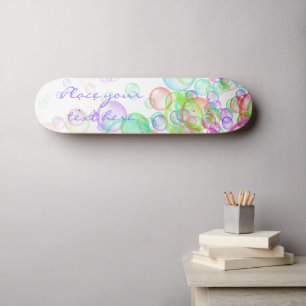 Skateboard Soap Bubbles