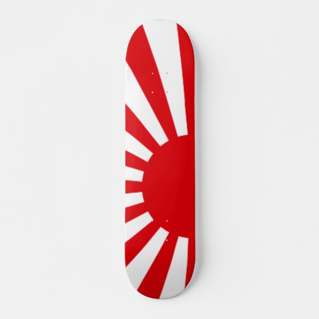 Skateboard sol naciente (Anverso )