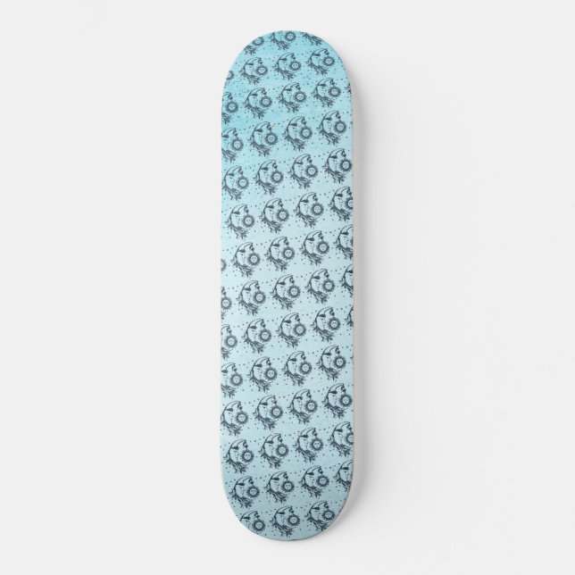 Skateboard Sol y Luna (Anverso)