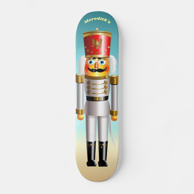 Skateboard Soldado de juguetes desnudo con uniforme de hsar (Anverso)