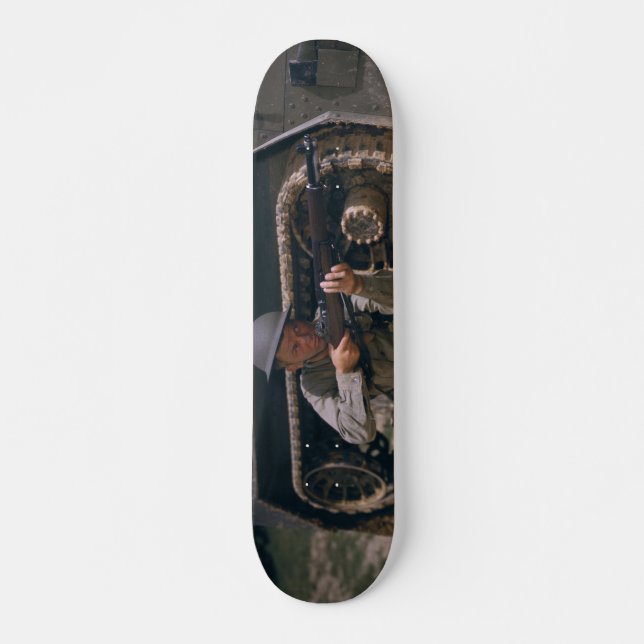 Skateboard Soldado de la Segunda Guerra Mundial arrodillado c (Anverso )
