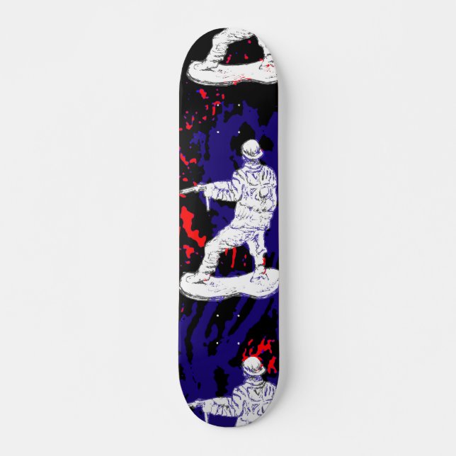 Skateboard Soldado del plástico de los E.E.U.U. (Anverso )