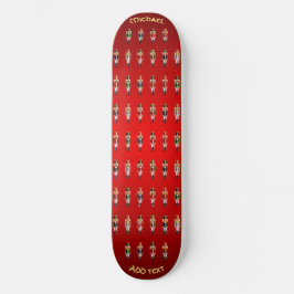 Skateboard Soldados de juguetes nudistas de Navidad