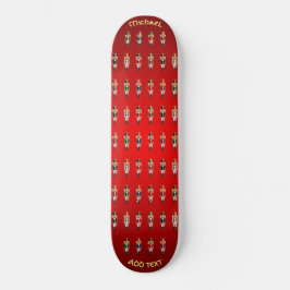 Skateboard Soldados de juguetes nudistas de Navidad