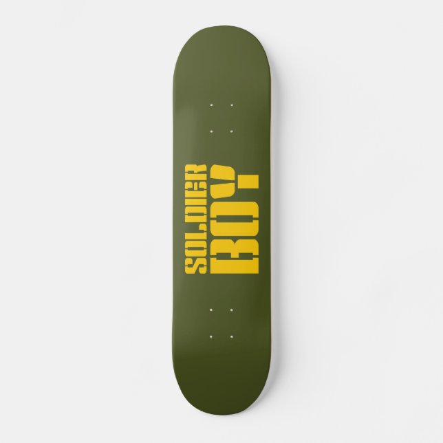 SKATEBOARD SOLDIER BOY (Anverso)
