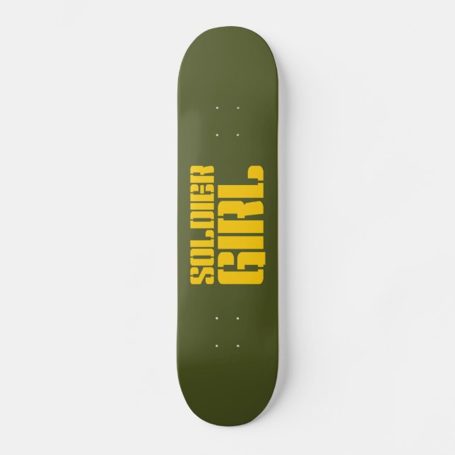 SKATEBOARD SOLDIER GIRL (Anverso)